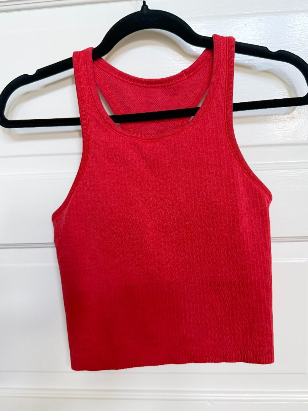 Lululemon Ebb to Street Cropped Racerback Tank Top
